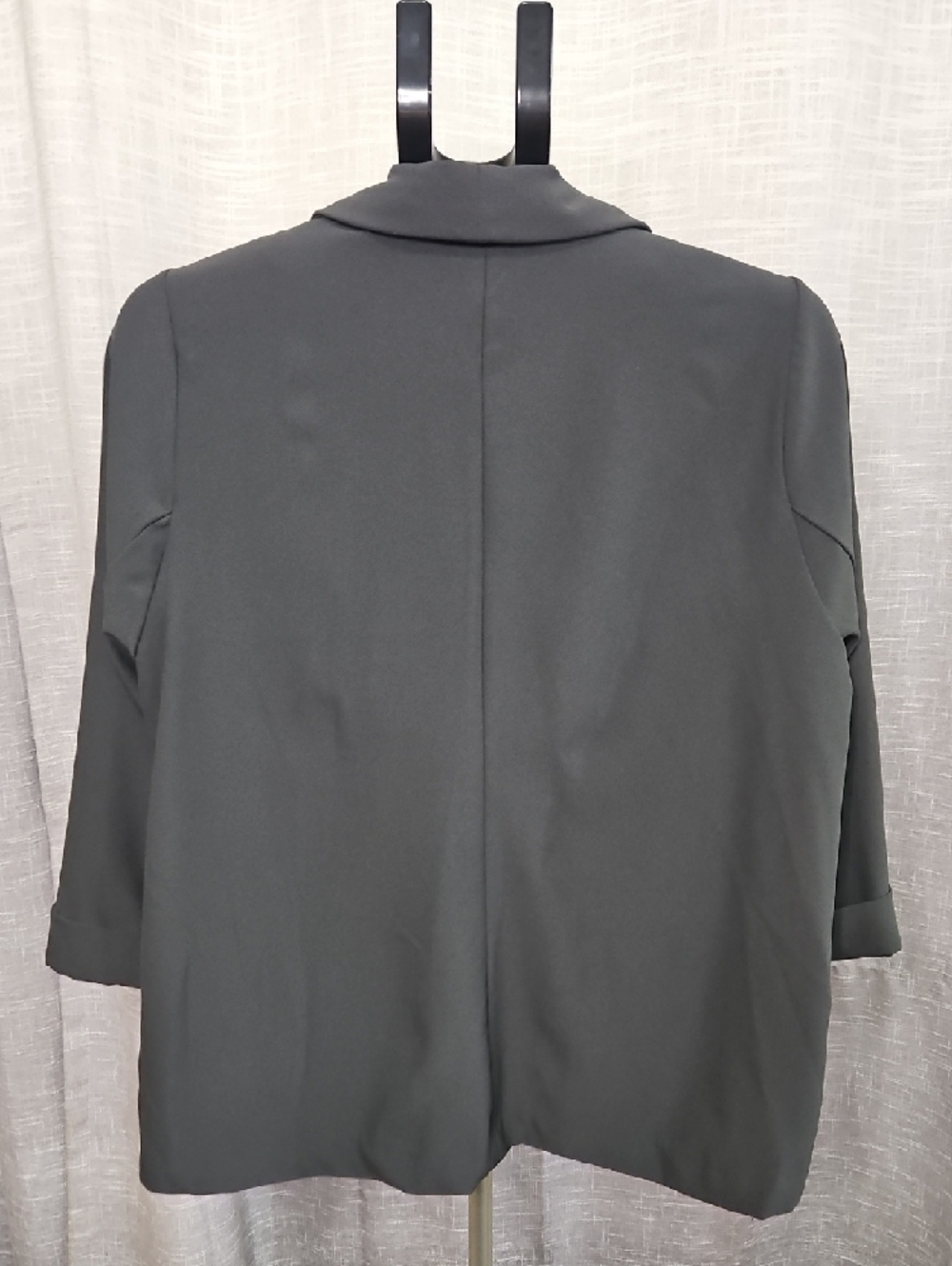 torrid Draped Open-Front Blazer - Picture 2 of 7